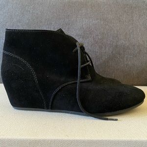 Nine West wedge bootie